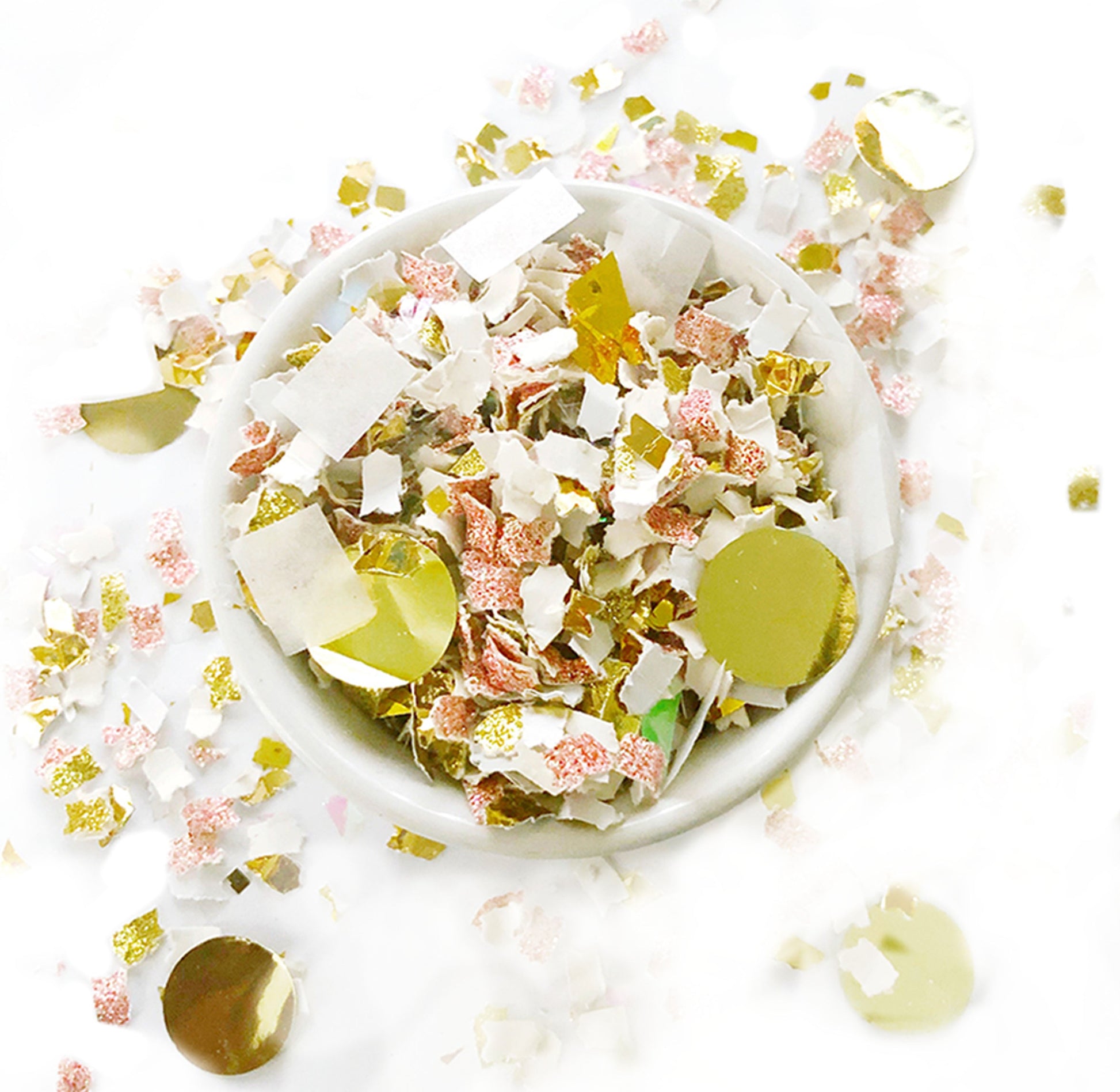 Champagne Countdown Confetti