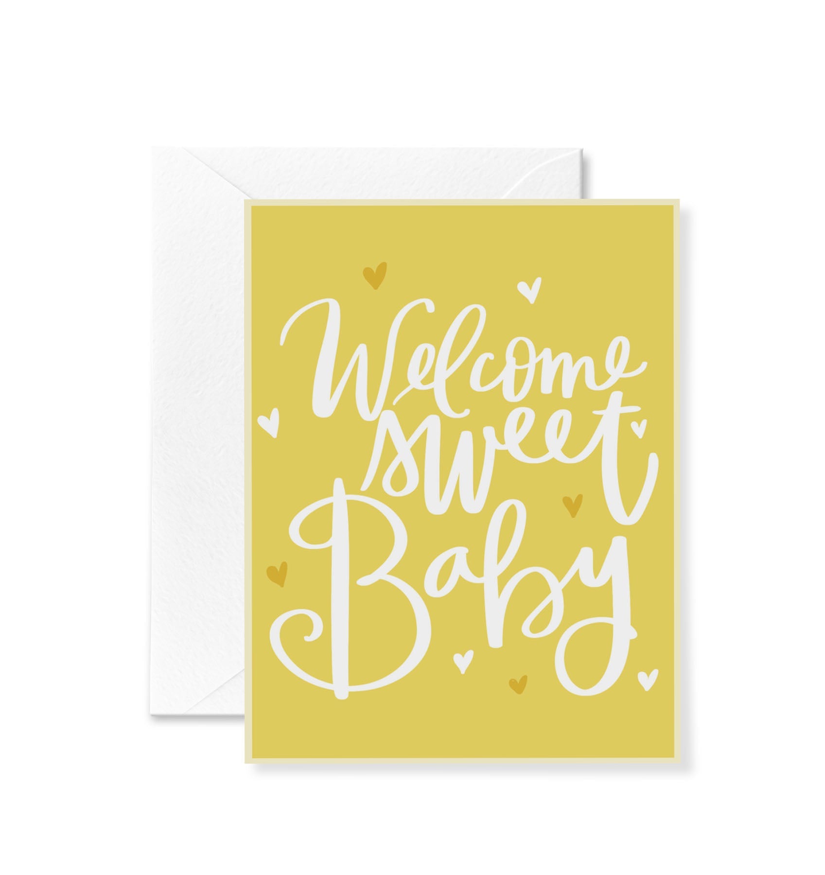 Welcome Sweet Baby Card